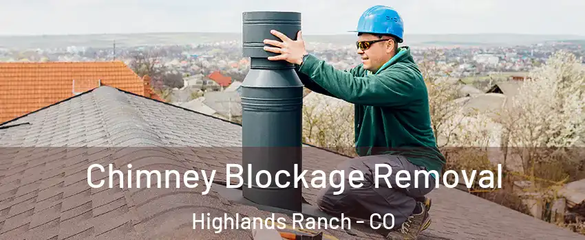  Chimney Blockage Removal Highlands Ranch - CO