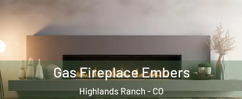  Gas Fireplace Embers Highlands Ranch - CO