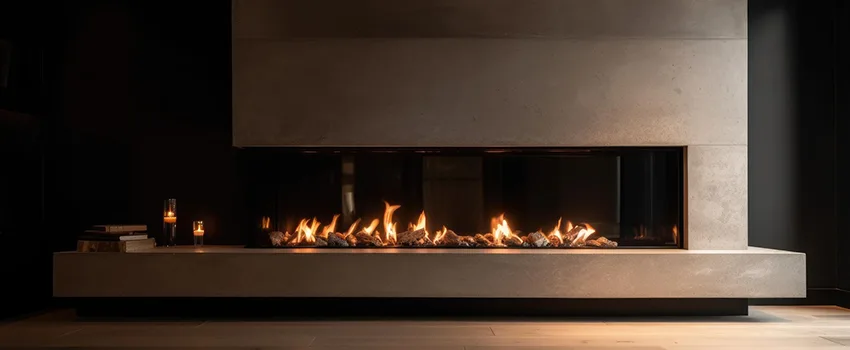 Gas Fireplace Ember Bed Design Services in Highlands Ranch, Colorado
