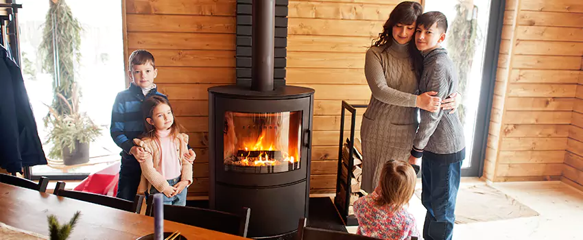 Morso Cast Iron Fireplace Insert Installation in Highlands Ranch, Colorado