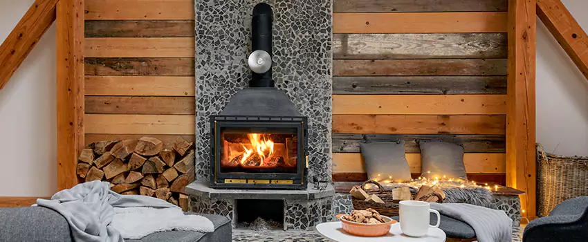 Thelin Hearth Products Direct Vent Gas Stove Fireplace Inspection in Highlands Ranch, Colorado