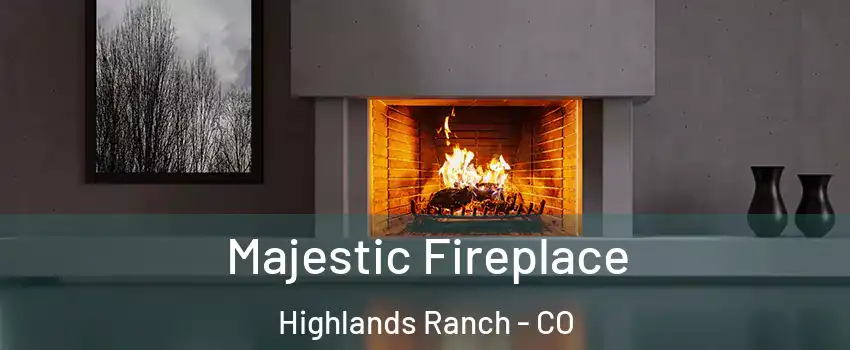  Majestic Fireplace Highlands Ranch - CO